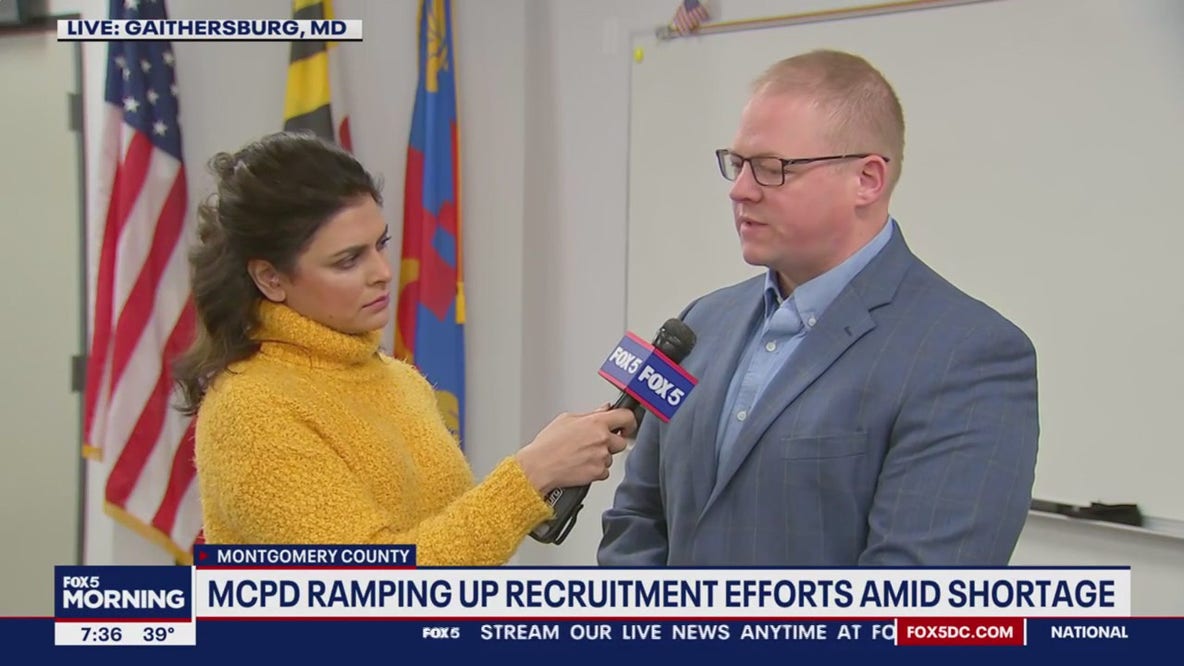 Montgomery County Police ramp up recruitment efforts